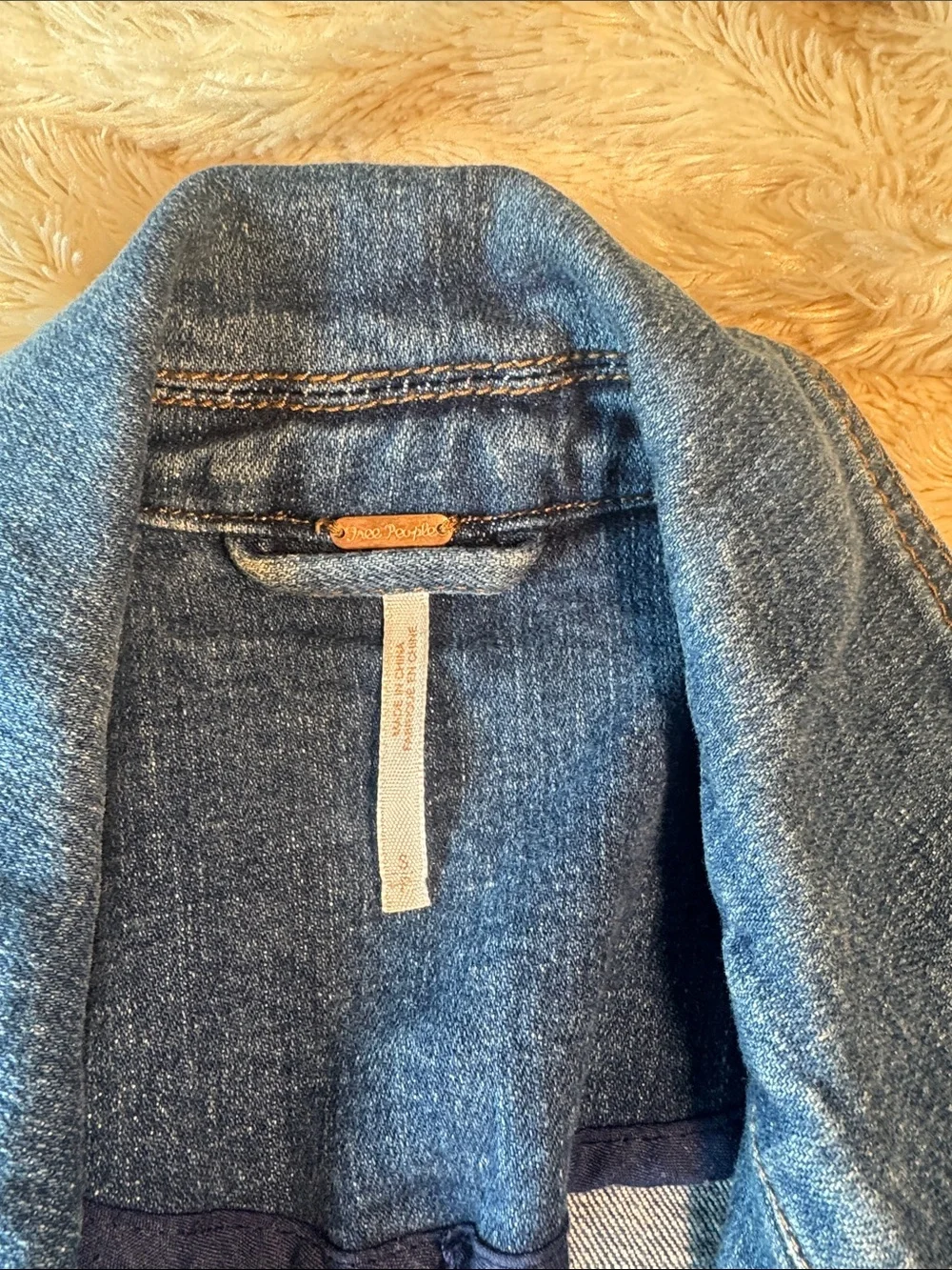 Free People Denim Jean Jacket - Picture 3 of 4